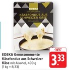 Genussmomente Käsefondue aus Schweizer Käse bei E center im Prospekt "" für 3,33 €