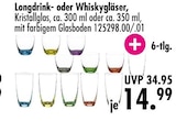 Longdrink- oder Whiskygläser im Angebot bei SB Möbel Boss in Mannheim Longdrink- oder Whiskygläser Angebote bei SB Möbel Boss Mannheim für 14,99 €