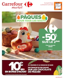Offre Kinder Chocolat dans le catalogue Carrefour Market du moment à la page 1