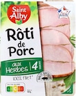 Rôti de porc aux herbes - SAINT ALBY - Lidl à Laon Rôti de porc aux herbes - SAINT ALBY en promo chez Lidl Laon à 1,95 €
