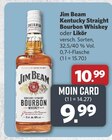Kentucky Straight Bourbon Whiskey oder Likör im Angebot bei combi in Garbsen Kentucky Straight Bourbon Whiskey oder Likör Angebote von Jim Beam bei combi Garbsen für 9,99 €