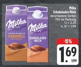 Schokoladen Milch Karamell Geschmack im Angebot bei EDEKA in Hof Schokoladen Milch Karamell Geschmack Angebote von Milka bei EDEKA Hof für 1,69 €
