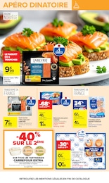Prix et réduction Truite dans le prospectus Carrefour en cours Offre Truite dans le catalogue Carrefour du moment à la page 43
