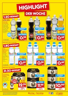 Wasser im aktuellen Netto Marken-Discount Prospekt (Stuttgart) Wasser im Netto Marken-Discount Prospekt "Aktuelle Angebote" mit 72 Seiten (Stuttgart)
