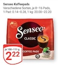 Kaffeepads im Angebot bei GLOBUS in Halle Kaffeepads Angebote von Senseo bei GLOBUS Halle für 2,22 €