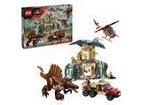 Jurassic World im MediaMarkt Saturn Prospekt Jurassic World 76976 Spinosaurier & Quetzalcoatlus: Hubschrauber-Einsatz Bausatz, Mehrfarbig von LEGO im aktuellen MediaMarkt Saturn Prospekt für 119,99 €