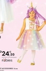 Déguisement licorne lumineuse 5-7 ans - ROBIES à 24,99 € dans le catalogue JouéClub
