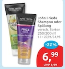 Shampoo von John Frieda im aktuellen budni Prospekt für 6,99 €