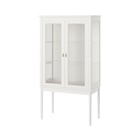 Vitrine elfenbeinweiß von FÄRJKARL im aktuellen IKEA Prospekt