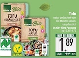 Tofu Geräuchert Angebote von Edeka Bio bei E center Regensburg für 1,89 €