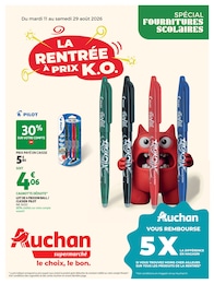 Prix et réduction Pilot dans le prospectus Auchan Supermarché en cours Offre Pilot dans le catalogue Auchan Supermarché du moment à la page 1