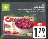 Apfel-Rotkohl Angebote von iglo bei EDEKA Amberg für 1,79 €