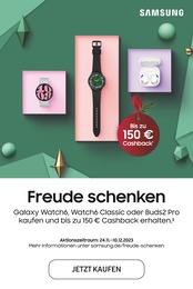 Samsung Prospekt für Cham: "Freude schenken", 6 Seiten, 01.12.2023 - 10.12.2023