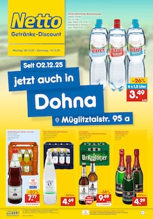 Aktueller Netto Marken-Discount Prospekt (Dresden) Netto Marken-Discount Prospekt "DER ORT, AN DEM DU IMMER AUSGEZEICHNETE PREISE FINDEST." mit Seiten (Dresden)
