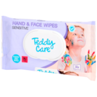 Lingettes nettoyantes mains et visage Teddy Care Sensitive - Teddy Care à 0,79 € dans le catalogue Action