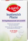 Insektenstich Pflaster von S-QUiTO free im aktuellen dm-drogerie markt Prospekt für 3,95 €