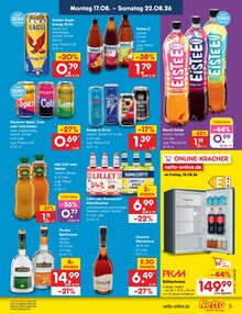 Kühlschrank im Netto Marken-Discount Prospekt "Aktuelle Angebote" mit 65 Seiten (Lüneburg)