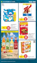 Prix et réduction Lait Demi-Écrémé dans le prospectus Intermarché Super en cours Offre Lait Demi-Écrémé dans le catalogue Intermarché Super du moment à la page 22