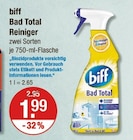 Bad Total Reiniger von biff im aktuellen V-Markt Prospekt für 1,99 €