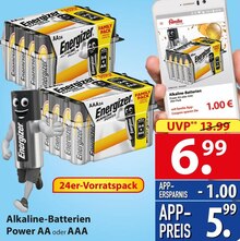 Energizer Alkaline-batterien Power AA oder AAA bei famila Nordost in Hannover Energizer Alkaline-batterien Power AA oder AAA im Angebot bei famila Nordost Hannover