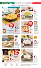 Pizza en promo dans le catalogue U Express à la page 8