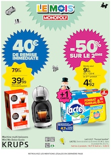Prospectus Carrefour à Lieusaint, "LE MOIS MONOPOLY", 104 pages de promos valables du 30/09/2025 au 13/10/2025