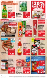 Aktueller Kaufland Prospekt mit Thunfisch, "Aktuelle Angebote", Seite 24