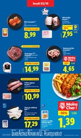 Poulet Angebote im Prospekt "Plus de 55 produits bio dans l'assiette, ça vaut le coup." von Lidl auf Seite 9