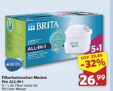 Filterkartuschen Maxtra Pro ALL-IN-1 im Angebot bei famila Nordwest in Lingen Filterkartuschen Maxtra Pro ALL-IN-1 Angebote von BRITA bei famila Nordwest Lingen für 26,99 €