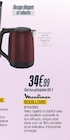 Bouilloire - Moulinex en promo chez Proxi Confort Bouilloire - Moulinex dans le catalogue Proxi Confort