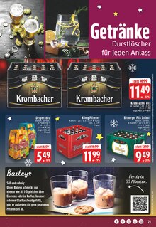 Krombacher im aktuellen E center Prospekt (Hückelhoven) Krombacher im E center Prospekt "Aktuelle Angebote" mit 30 Seiten (Hückelhoven)