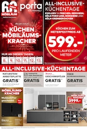 porta Möbel Prospekt: "PORTA  KÜCHENWELT", 2 Seiten, 08.09.2025 - 13.09.2025