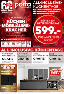 porta Möbel Prospekt mit 2 Seiten (Düren)
