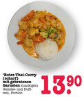 Aktuelles Rotes Thai-Curry (scharf) mit gebratenen Garnelen Angebot bei EDEKA in Offenbach (Main) ab 13,90 €