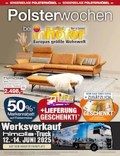 Sofa im Möbel Inhofer Prospekt in Ludwigsburg Aktueller Möbel Inhofer Prospekt mit Sofa, "Polsterwochen", Seite 1