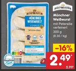 Weißwurst im Netto Marken-Discount Prospekt Münchner Weißwurst im aktuellen Netto Marken-Discount Prospekt für 2,49 €