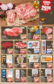 Aktueller REWE Prospekt mit Schweinefleisch, "Dein Markt", Seite 8