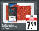 nah und gut Zwickau - Hackfleisch gemischt Angebot im Prospekt Hackfleisch gemischt bei nah und gut im Zwickau Prospekt für 7,99 €