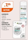 Garnier Hautklar im Müller Prospekt Liquid oder Pimple Patches von GARNIER im aktuellen Müller Prospekt für 7,95 €