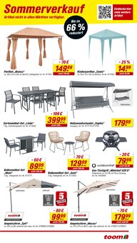 Pavillon Angebot im aktuellen toom Baumarkt Prospekt auf Seite 7