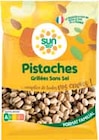 Pistaches Grillées Sans Sel - SUN dans le catalogue Intermarché