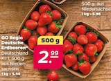 Deutsche Erdbeeren von GO Regio für 2,99 € bei Netto mit dem Scottie im Angebot Deutsche Erdbeeren von GO Regio im aktuellen Netto mit dem Scottie Prospekt