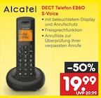 DECT Telefon E260 S-Voice im Angebot bei Netto Marken-Discount in Koblenz DECT Telefon E260 S-Voice Angebote von Alcatel bei Netto Marken-Discount Koblenz für 19,99 €