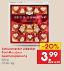 Lübecker Edel-Marzipan Geschenkpackung im Angebot bei Netto Marken-Discount in Elmshorn Lübecker Edel-Marzipan Geschenkpackung Angebote von Schluckwerder bei Netto Marken-Discount Elmshorn für 3,99 €