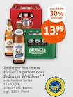 Aktuelles Erdinger Brauhaus Helles Lagerbier oder Erdinger Weißbier Angebot bei tegut in Aalen ab 13,99 €