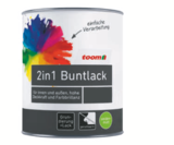 toom Baumarkt Marienberg - 2in1 Buntlack Angebot im Prospekt 2in1 Buntlack bei toom Baumarkt im Marienberg Prospekt für 6,99 €