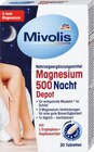 Mivolis Magnesium 500 Nacht Depot, 30 St Angebote von Mivolis bei dm-drogerie markt Erlangen für 3,45 €
