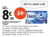 Lessive Capsules - DASH dans le catalogue E.Leclerc