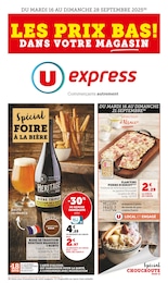 Prospectus U Express "LES PRIX BAS ! DANS VOTRE MAGASIN", 24 pages, 16/09/2025 - 28/09/2025