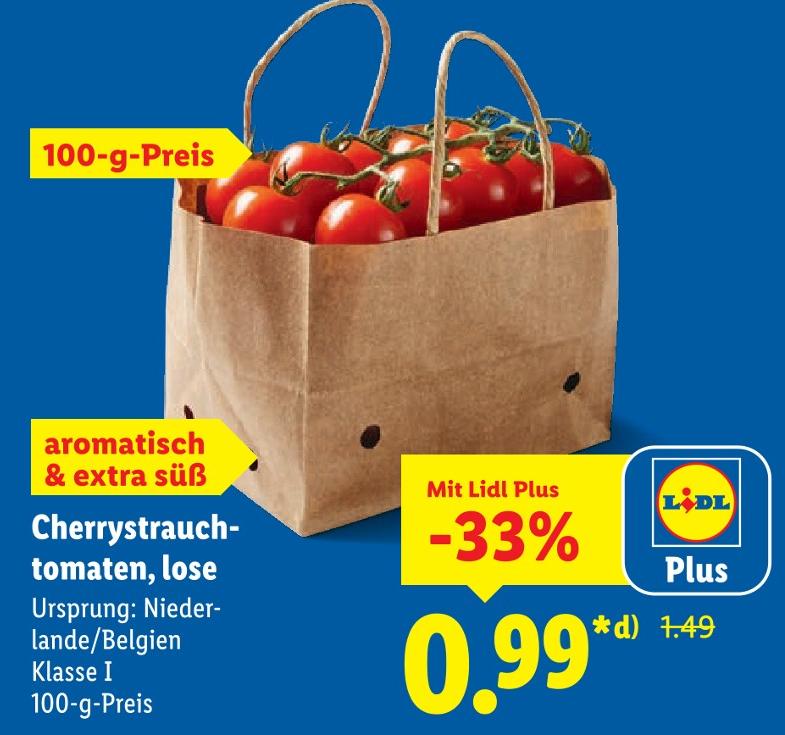 Cherrystruchtomaten, lose